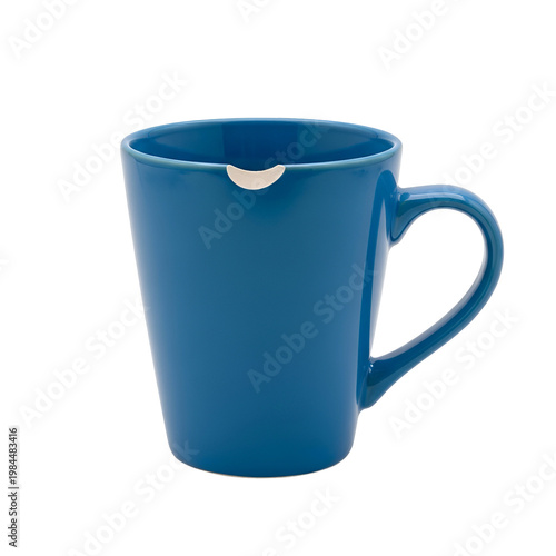 Elegant Blue Coffee Mug for Home and Office Use