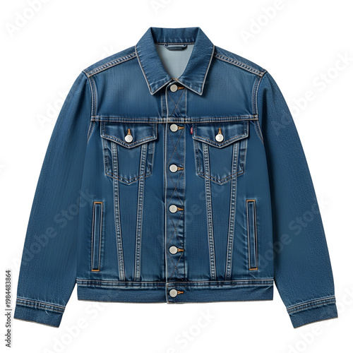 Classic Denim Jacket for Casual Fashion and Everyday Wear