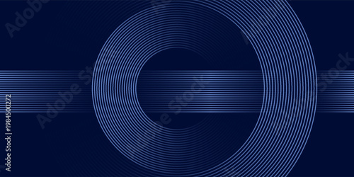 abstract dark background with glowing lines circles