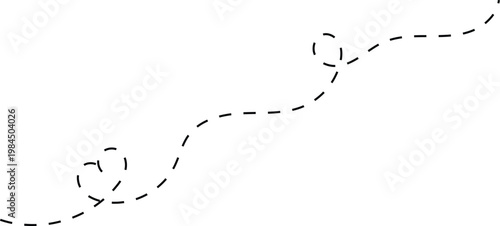 Set of squiggle line dashed arrows. abstract looped arrow curve silhouette vector.  hand drawn wavy dashed direction path. Large collection of hand drawn curve dotted lines. loop dynamic direction mov