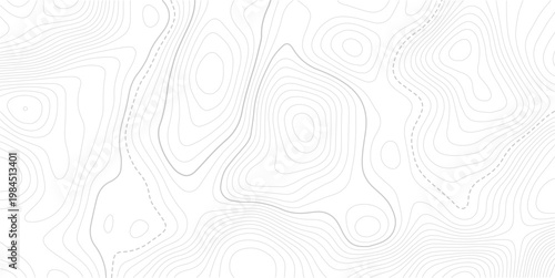 Light topographic topo contour map background.Grid map. Abstract vector illustration.contour background.