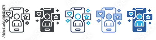 Influencer set multiple style collection