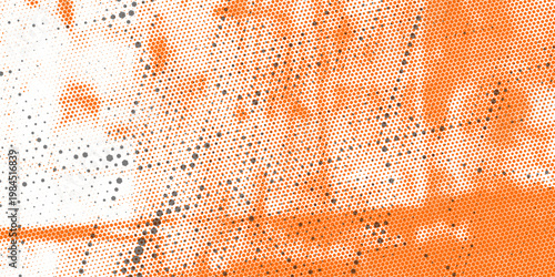 Assorted Various Modern Halftone Hexagons Textures Isolated Vector Different Geometric Hexagonal Pattern Set. Contrast Black Red Half Tone Graphic Variety Texture Universal Design Element Collection