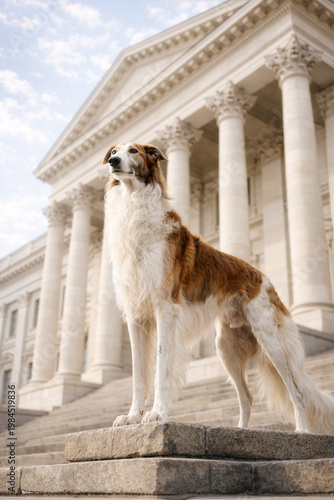 Majestätischer Borzoi