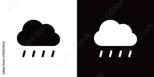 雨のアイコン 天気予報