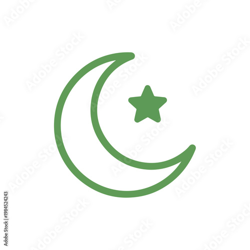 Moon and Star Icon