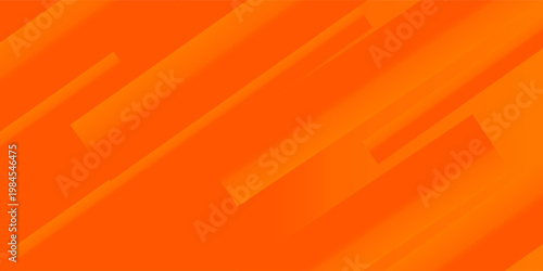Abstract bright orange background with diagonal geometric bars and smooth gradient tones. Modern vector  design suitable for technology themes, banners, presentations, and digital wallpapers.