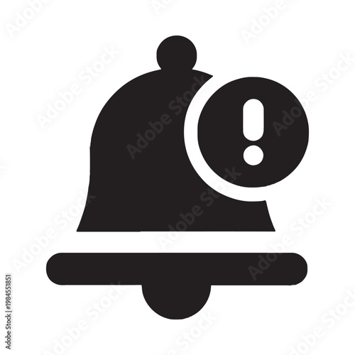 Alert Bell Icon for Notify Service Design
