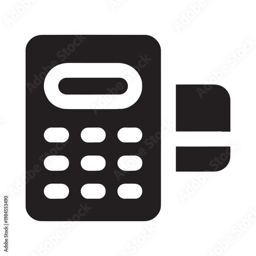 Connection Point of Sale Terminal Illustration