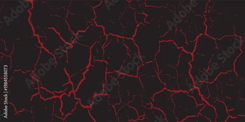 black red dragon decal brush fire volcano lava sakura Asia Japan anime style illustration sporty background banner, vector.