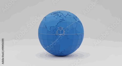 Conceptual representation of global education, learning, and knowledge accessibility