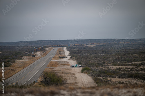 Fotografie Texas borderlands landscape