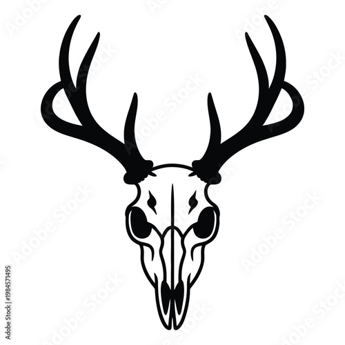 deer head vector