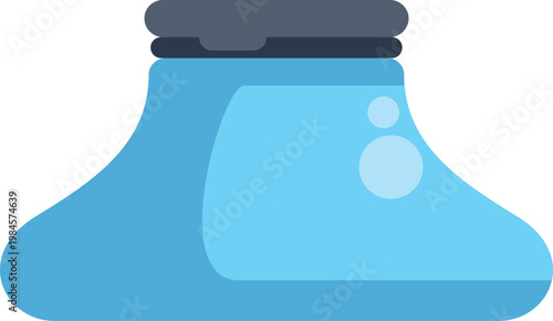 Ice pack illustrating cold compress for pain relief and medical treatment