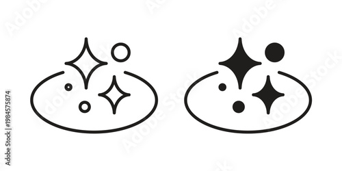 Clean surface icon graphic vectors for website design