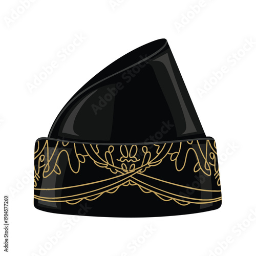 Elegant Black Clutch Purse with Gold Detailing for Formal Occasions