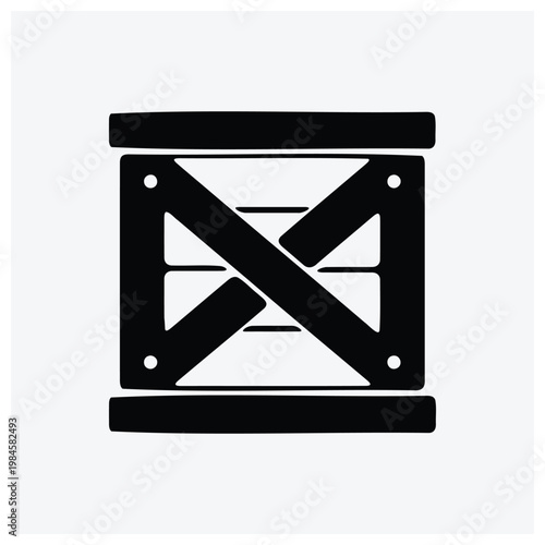 Silhouette of a cassette tape, vintage audio, music technology