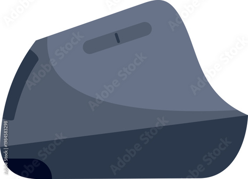 Vertical mouse improving computer ergonomics and comfort for office use