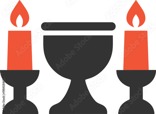 Symbolic Candle Ritual Design