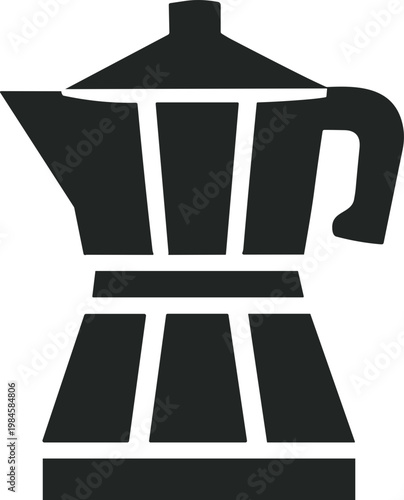 Moka Pot Coffee Maker Icon