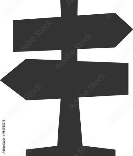Directional Signpost Icon