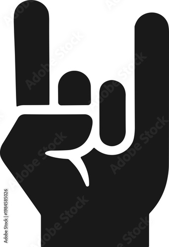Rock On Hand Gesture