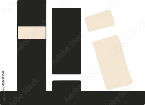 Abstract Bookshelf Design