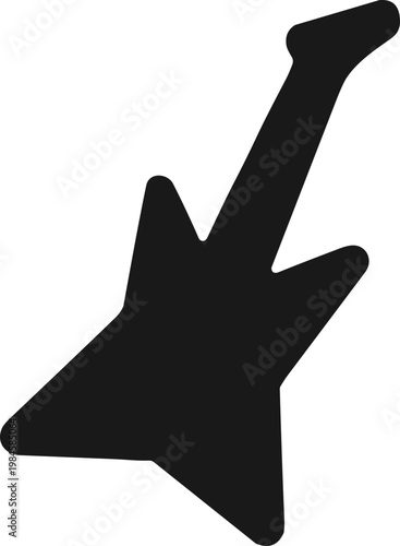 Electric Guitar Silhouette