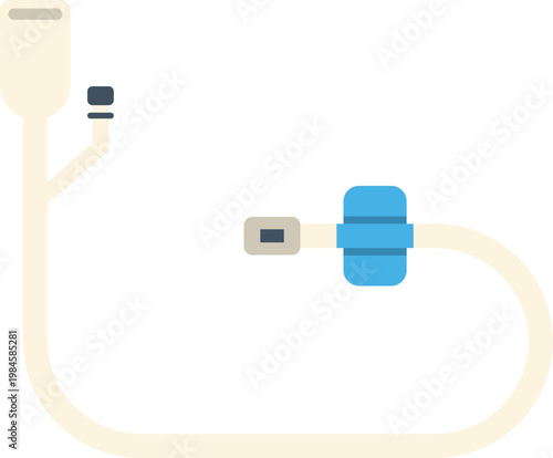 Medical foley catheter for urology treatment and urinary drainage