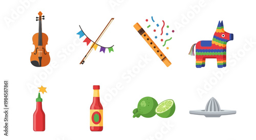 Colorful Party Supplies and Festive Decorations Collection