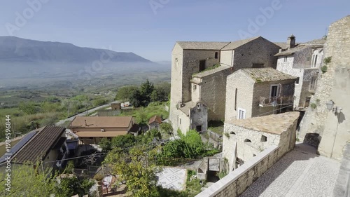Wallpaper Mural Landscape view of Guardia Sanframondi, a medieval village in Campania, Italy. Torontodigital.ca