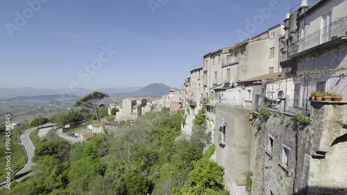 Wallpaper Mural Landscape view of Guardia Sanframondi, a medieval village in Campania, Italy. Torontodigital.ca