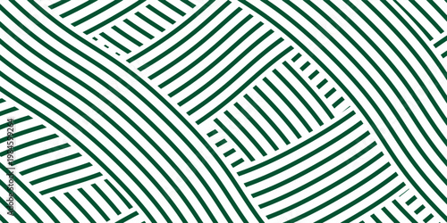 farm green banner, organic abstract background with fields. wavy green lines, natural organic products. ecology background. striped farmer green Pattern