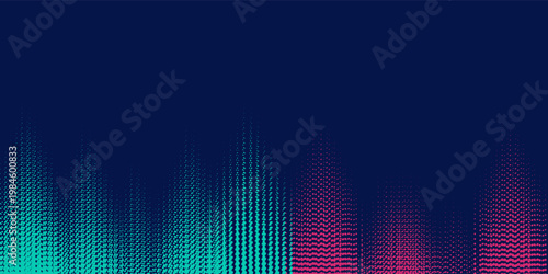 Car sticker wrap banner abstract sporty lines pink blue greenish grunge color combination brush storm thunder modern pattern racing motorsport.