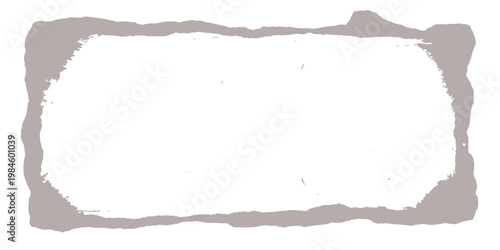 A vintage burnt and torn paper background featuring grunge textures with an empty blank space for your design project