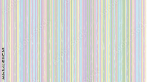 Abstract seamless vertical stripe pattern with soft pastel multicolor lines for modern background wallpaper packaging print web design minimal geometric texture tileable backdrop