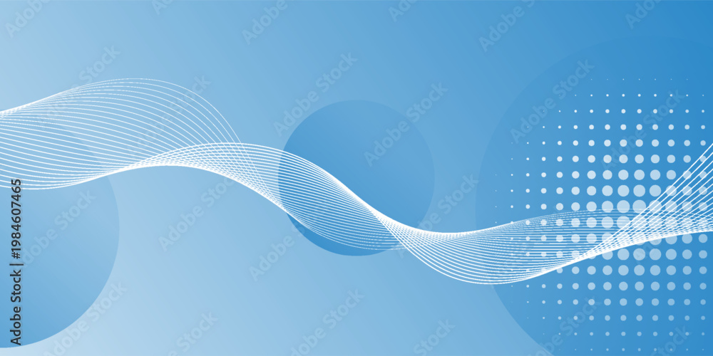 Fototapeta premium Gradient abstract background with circular line patterns. Vector illustration modernGradient abstract background with circular line patterns. Vector illustration modern