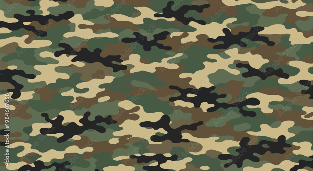 Fototapeta premium woodland camouflage pattern texture