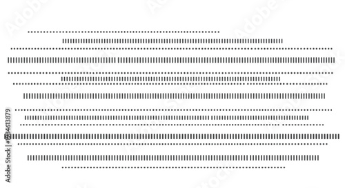 abstract dotted line pattern on white background