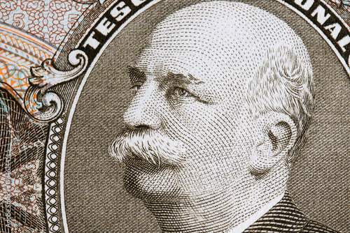 Jose Paranhos, Baron of Rio Branco a portrait from old Brazilian money