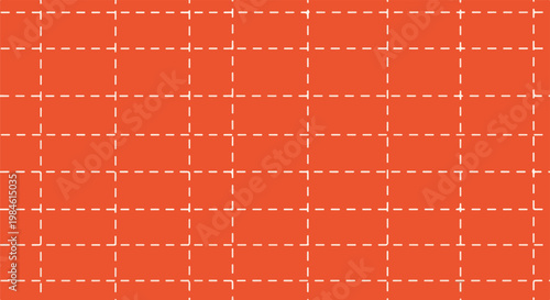 orange dashed grid texture background
