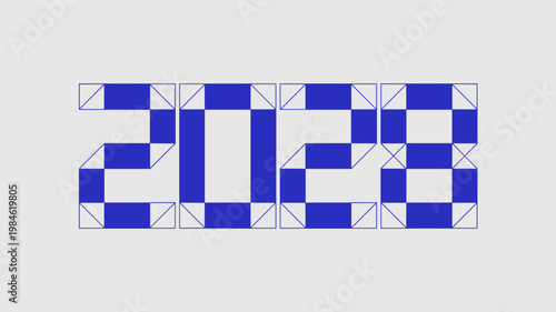 Vector translucent smartphone with 2028 notification bar - for mobile tech marketing