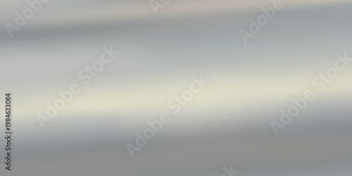 Metal silver texture background or aluminum brushed silver texture with reflection.Abstract background for wallpaper. Vector illustration