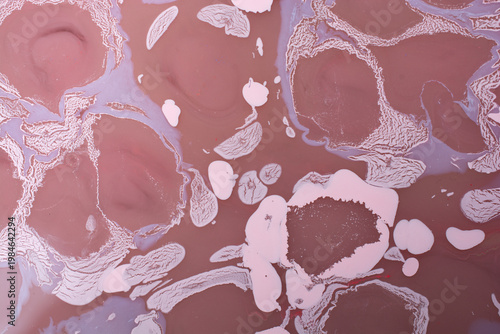 Fluid liquid ink Ebru marbling abstract texture background