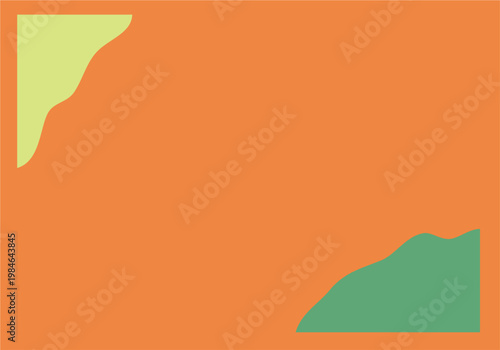 Orange and Yellw Background Vector Art