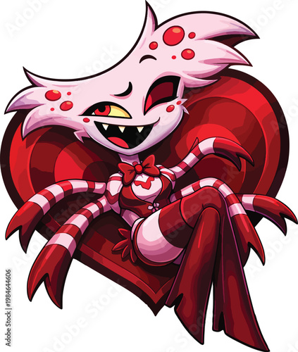 moxxie stolas loona cartoon t shirt design