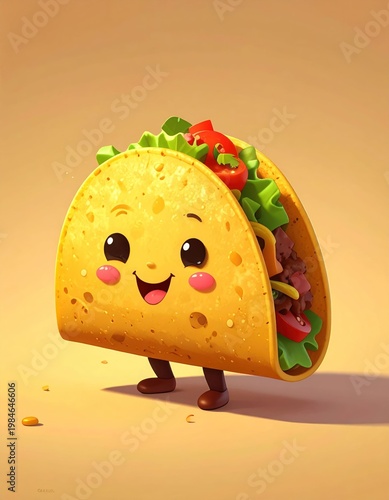 Taco cartoon