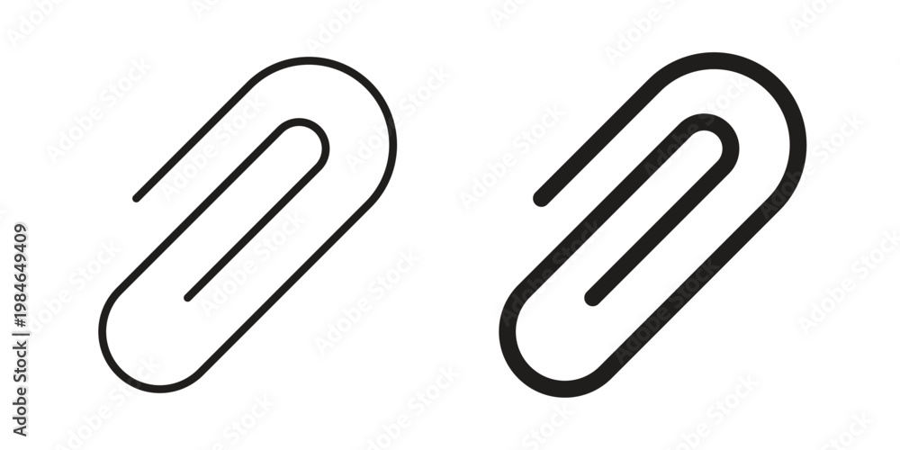 Fototapeta premium Clip icon for graphic and web projects