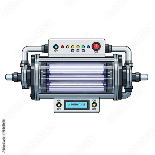 Sterilization UV Water Purifier Machine with Indicator Lights and Digital Display