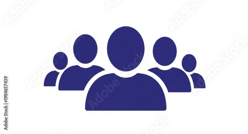 Group of people icon representing teamwork and community.
